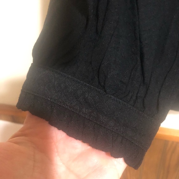 NWT Destination Maternity Long Sleeve Split Neck Blouse Size XL - Picture 6 of 10